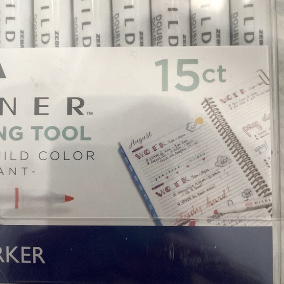 BNIB Zebra Mildliner Creative Marking Tool - Picture 4 of 11